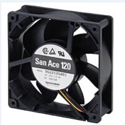 三洋双重反转风机12025高品质San Ace冷却风机9G1212B401(4