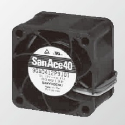 山洋4针PWM静音工业散热风扇4028散热风扇山洋品牌9GA0424P3G00